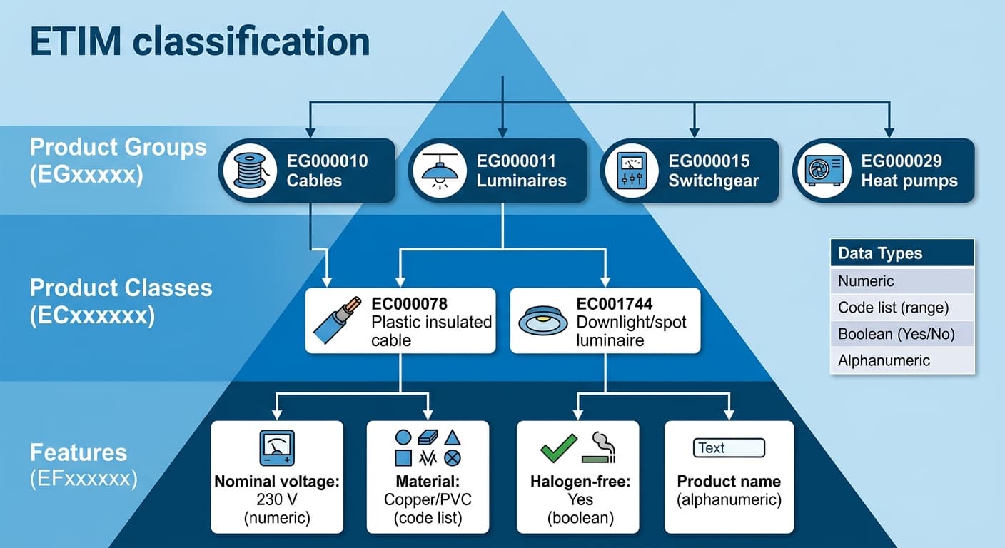 ETIM Product Classification: The Complete Guide for Manufacturers